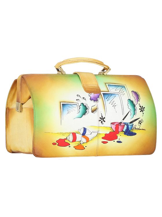 Greenland Nature Art+Craft lægetaske i læder 37 cm