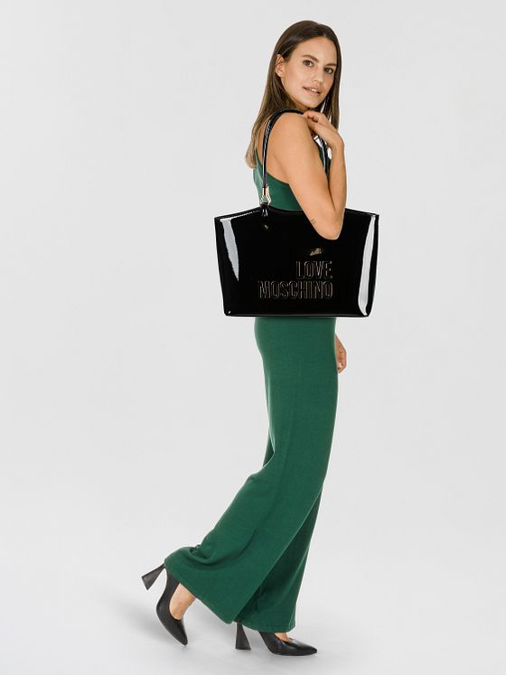 Love Moschino Enameled Logo Nákupní taška 35 cm