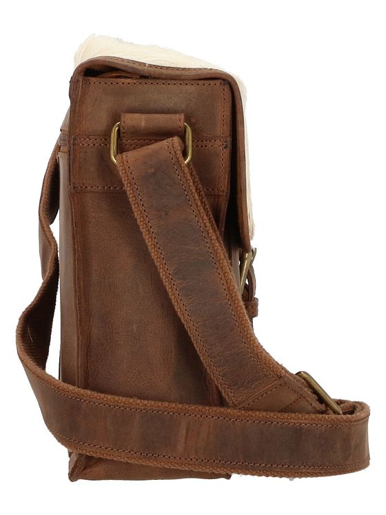 Greenland Nature Natural Combination skuldertaske i læder 32 cm