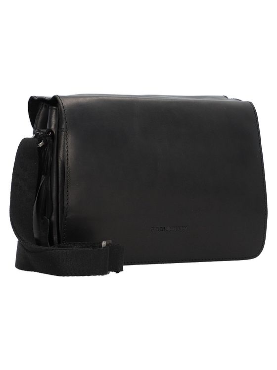 Greenburry Pure Black Skuldertaske Læder 25 cm Greenburry Pure Black Skuldertaske Læder 25 cm