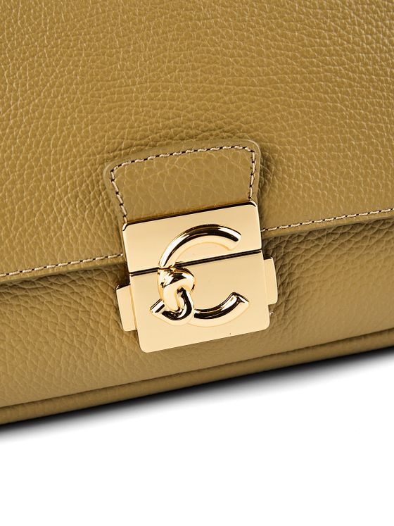 Coccinelle C-Me Lock Skuldertaske Læder 24 cm