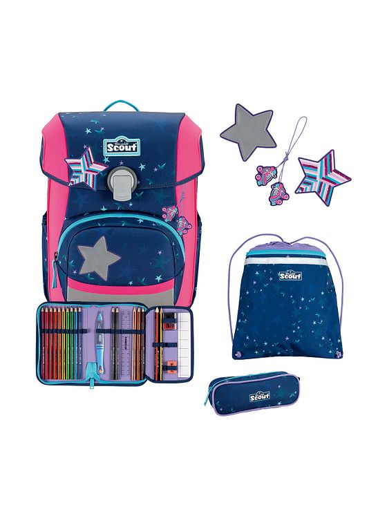Scout Neo Skoleransel-sæt 4-delt