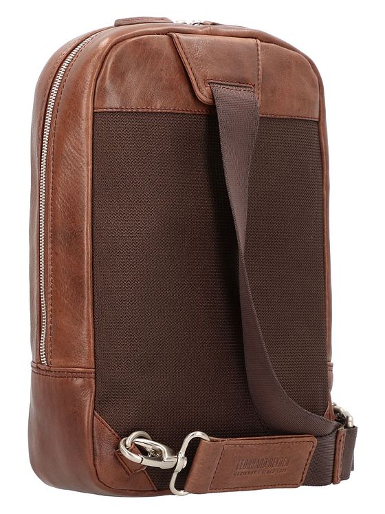 Leonhard Heyden Amsterdam skuldertaske i læder 30 cm