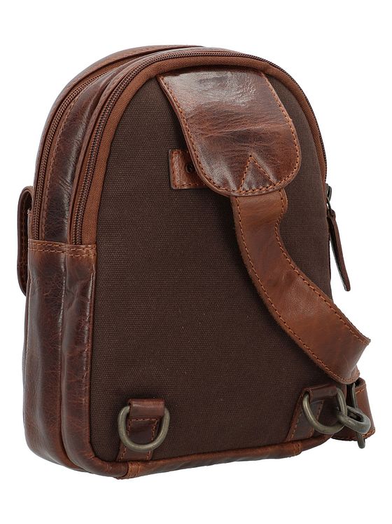 Greenburry Rugged Skuldertaske Læder 17 cm