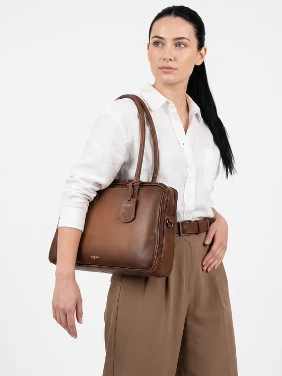 Burkely Ledger Asiakirjasalkku Nahka 40 cm Kannettavan tietokoneen taskun syvyys Burkely Ledger Asiakirjasalkku Nahka 40 cm Kannettavan tietokoneen taskun syvyys