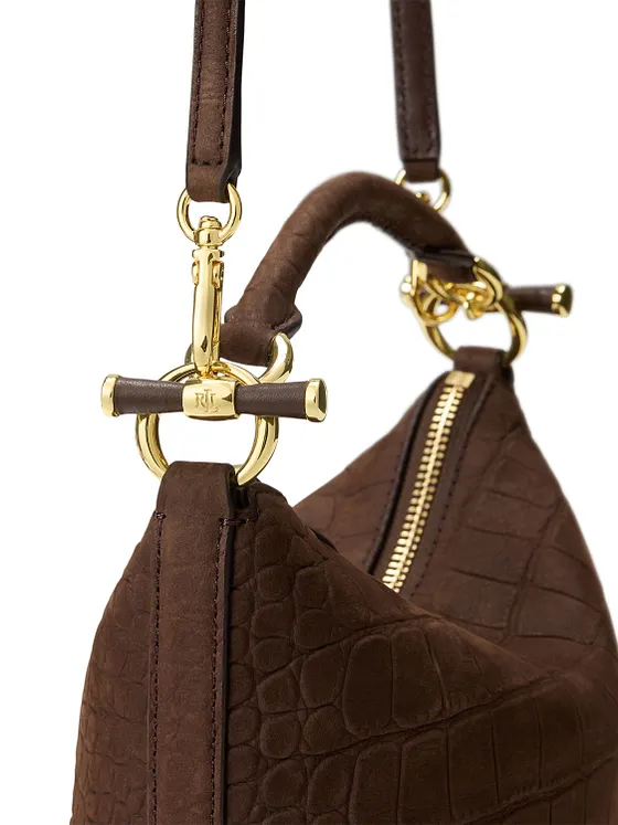 Lauren Ralph Lauren Blaike Minitaske Læder 17 cm