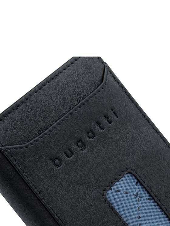bugatti Secure Slim Pung RFID-beskyttelse Læder 8 cm