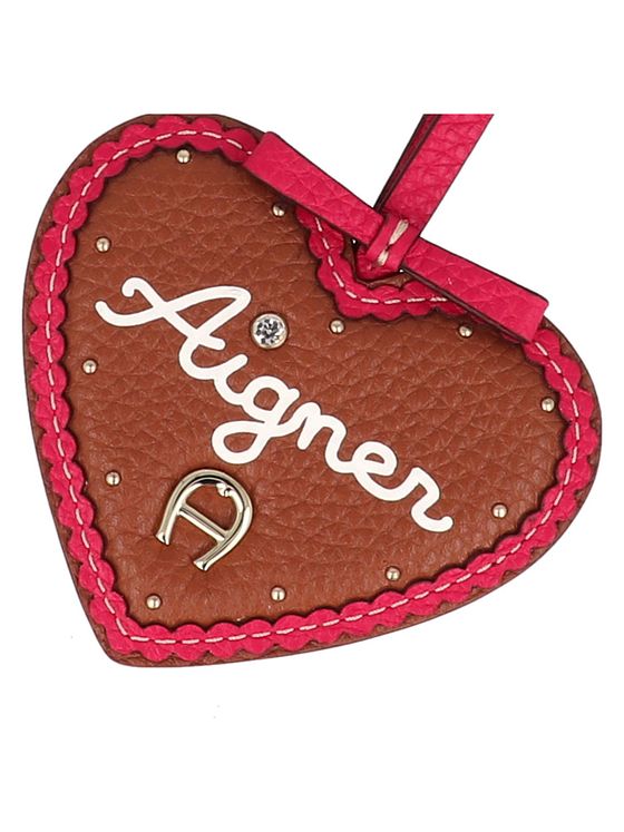 AIGNER Modetaske-tag i læder 8 cm