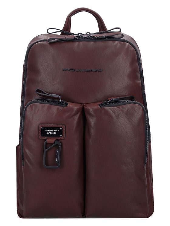 Piquadro Harper-rygsæk RFID-læder 40 cm rum til bærbar computer Piquadro Harper-rygsæk RFID-læder 40 cm rum til bærbar computer