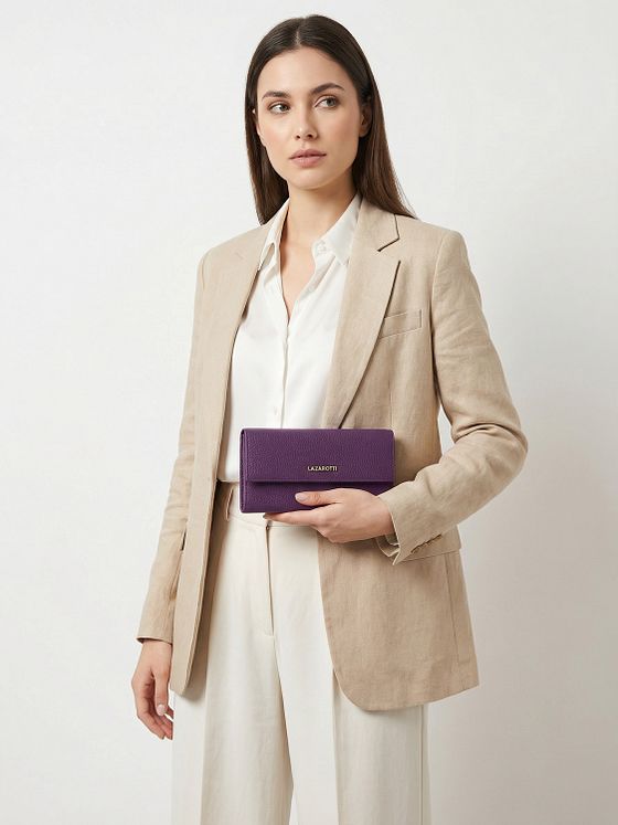 Lazarotti Bologna Leather Peněženka Kůže 19 cm