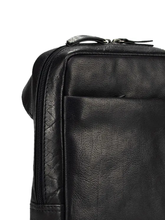 Jost Glasgow Crossbody-laukku XS RFID-suoja Nahka 20 cm