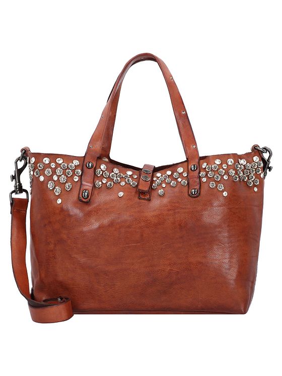 Campomaggi Bella di Notte shopper-taske i læder 36 cm Campomaggi Bella di Notte shopper-taske i læder 36 cm