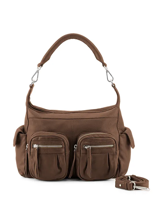 FredsBruder Pocket Play Skuldertaske Læder 35 cm