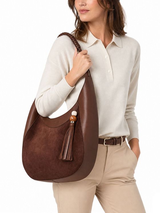 Guess Skuldertaske Læder 27 cm Guess Skuldertaske Læder 27 cm