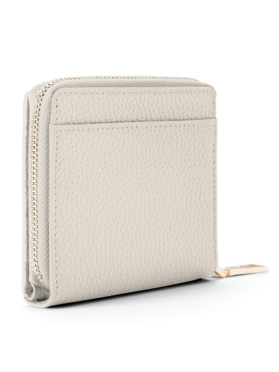 Lazarotti Boloňská kožená peněženka na zip střední velikosti Kožená 10 cm