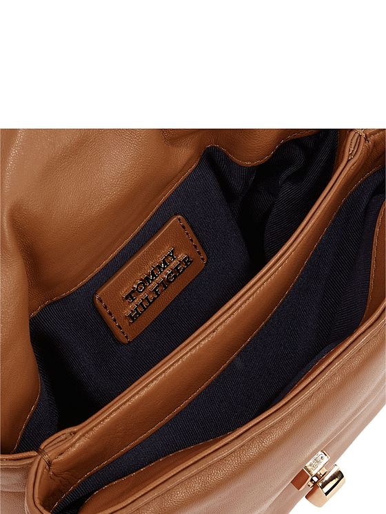 Tommy Hilfiger Soft Leather Mini Bag skuldertaske Læder 18 cm Tommy Hilfiger Soft Leather Mini Bag skuldertaske Læder 18 cm