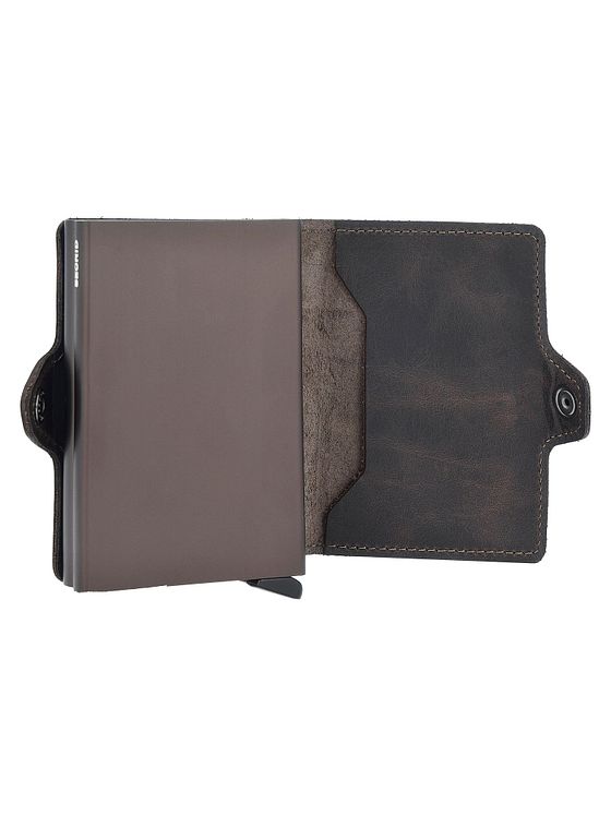 Secrid Twinwallet Vintage pouzdro na kreditní karty RFID kožené 6,5 cm