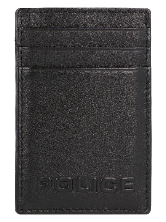 Police PT389-08536 Kreditkortholder i læder 7 cm med pengeclips Police PT389-08536 Kreditkortholder i læder 7 cm med pengeclips