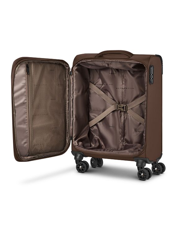 Stratic taska 4 ruedas Maleta de cabina S 55 cm Con asa expansible Stratic taska 4 ruedas Maleta de cabina S 55 cm Con asa expansible