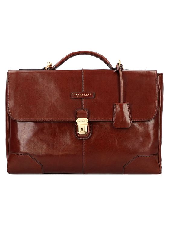 The Bridge Vespucci dokumentmappe læder 40 cm rum til bærbar computer