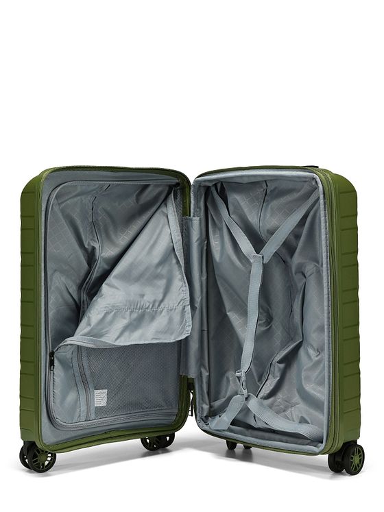 d & n Travel Line 4700 4 kolečka Kabinkový kufr 55 cm s roztažitelným záhybem