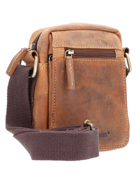 Greenburry Vintage Travel 2 skuldertaske i læder 15 cm Greenburry Vintage Travel 2 skuldertaske i læder 15 cm