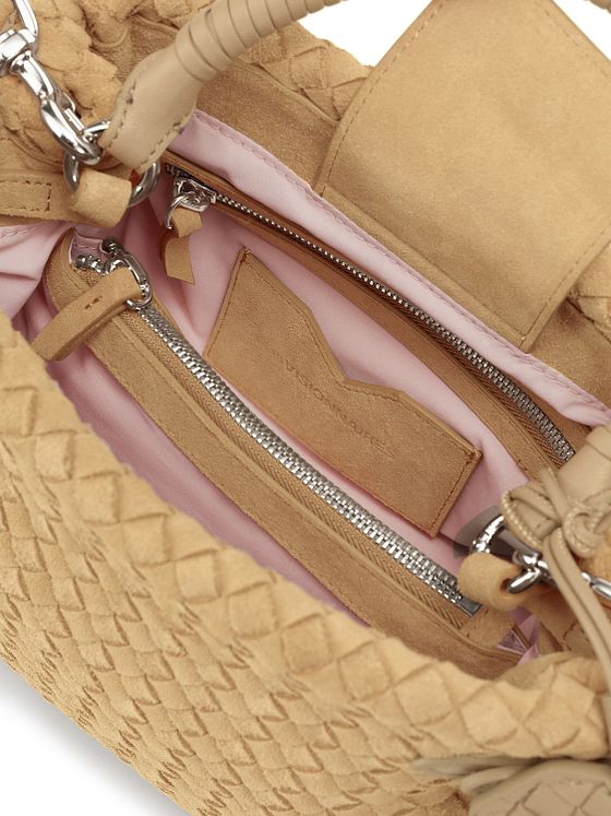 LES VISIONNAIRES Issac Weave Håndtaske Læder 31 cm