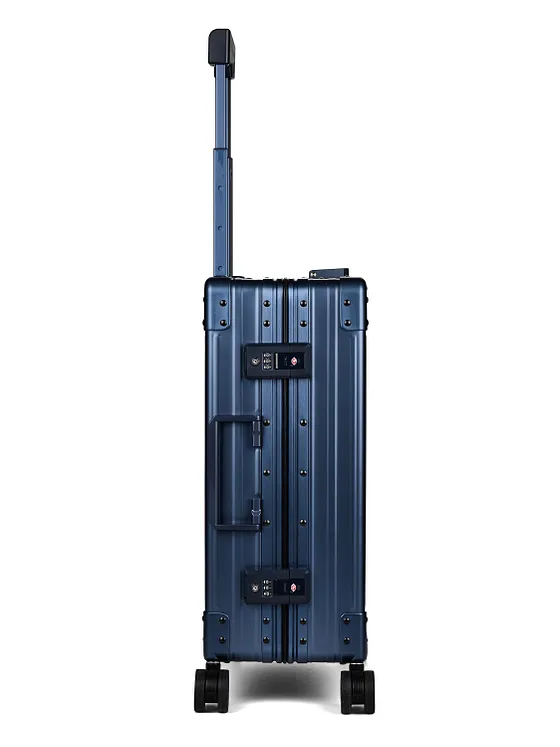 Aleon Traveler International kabinväska med 4-hjulig konstruktion i Aluminium, 55 cm