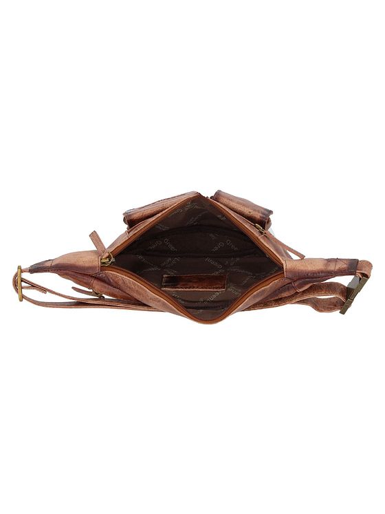 Greenland Nature Mascu & Line bæltetaske RFID læder 21 cm