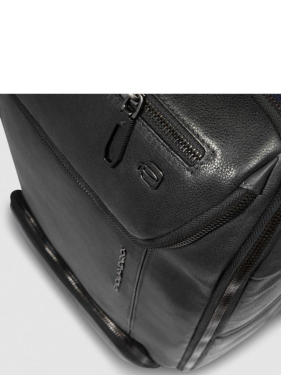 Piquadro Cronus Forretningsrygsæk RFID-beskyttelse Læder 41 cm Laptoprum