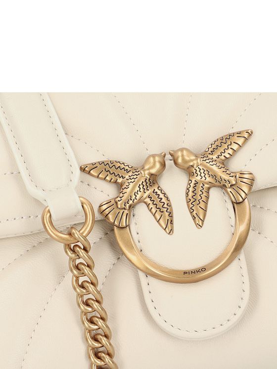 PINKO Love Puff Skuldertaske Læder 23 cm