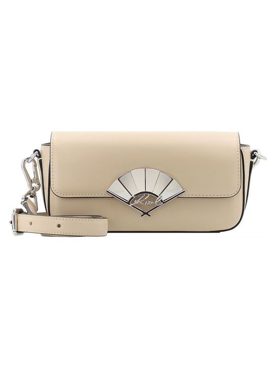 Karl Lagerfeld Signature Skuldertaske Læder 20.5 cm Karl Lagerfeld Signature Skuldertaske Læder 20.5 cm