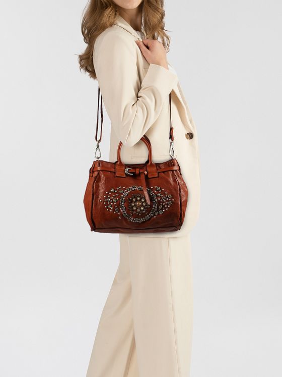 Campomaggi Rossella Kabelka Kůže 26 cm