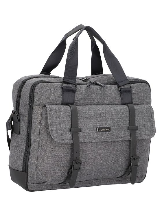 Lightpak Twyx dokumentmappe 40 cm med rum til bærbar computer