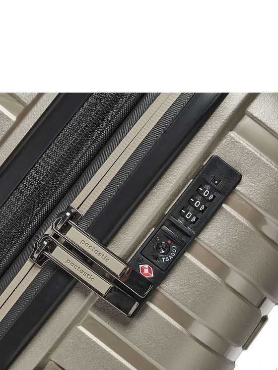 Pactastic Collection 04 THE MEDIUM + 4 hjul Trolley M 66 cm med strækfold