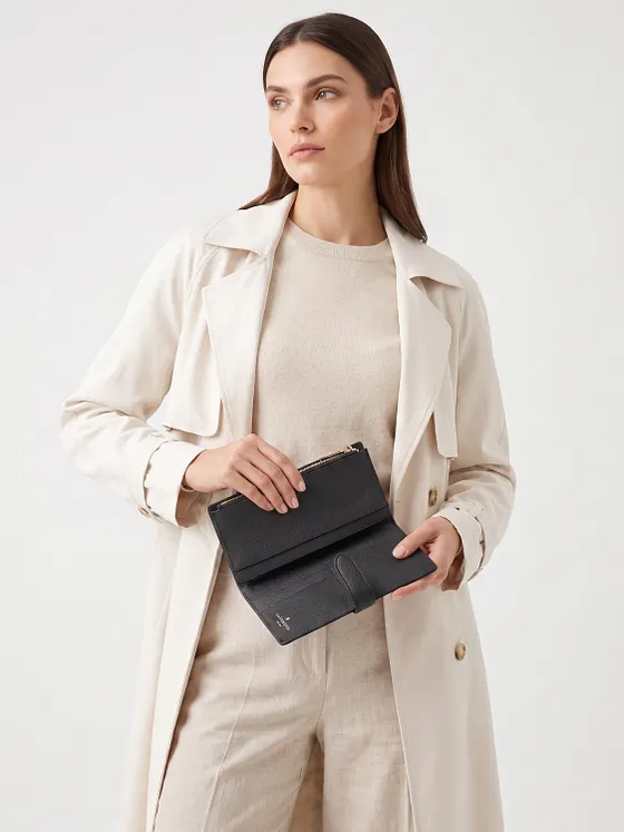 Lazarotti Bologna Leather Pung Læder 20 cm