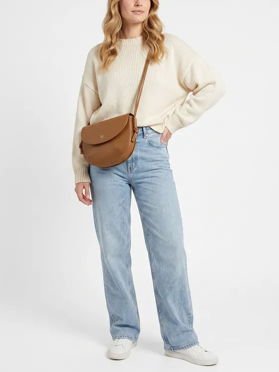DuDu Skye Crossbody taška Kůže 21 cm