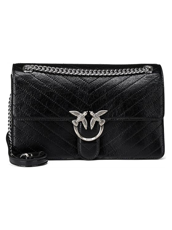 PINKO Love One Skuldertaske Læder 26 cm