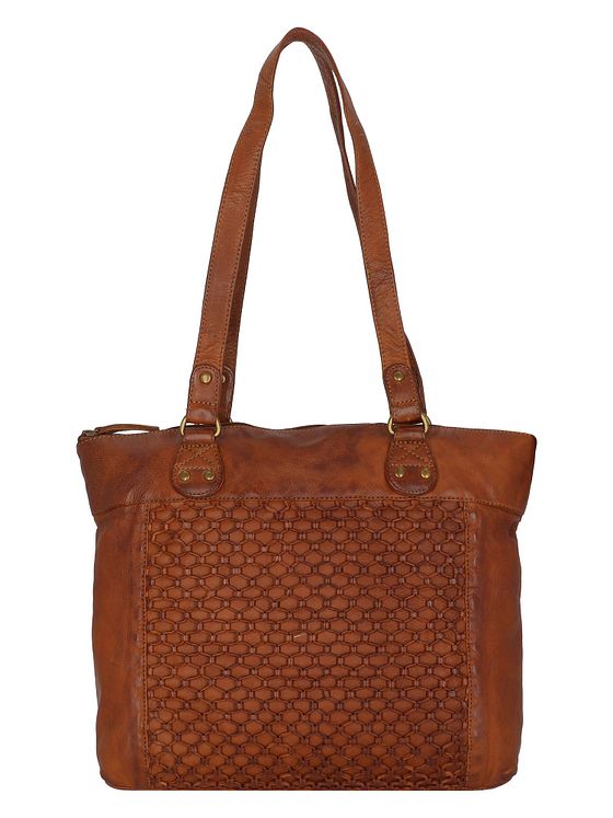 Greenland Nature Femi & Nine-skuldertaske i læder 35 cm