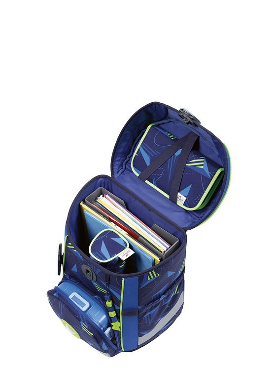 DerDieDas ErgoFlex Easy LED Skoleransel-sæt 5-delt