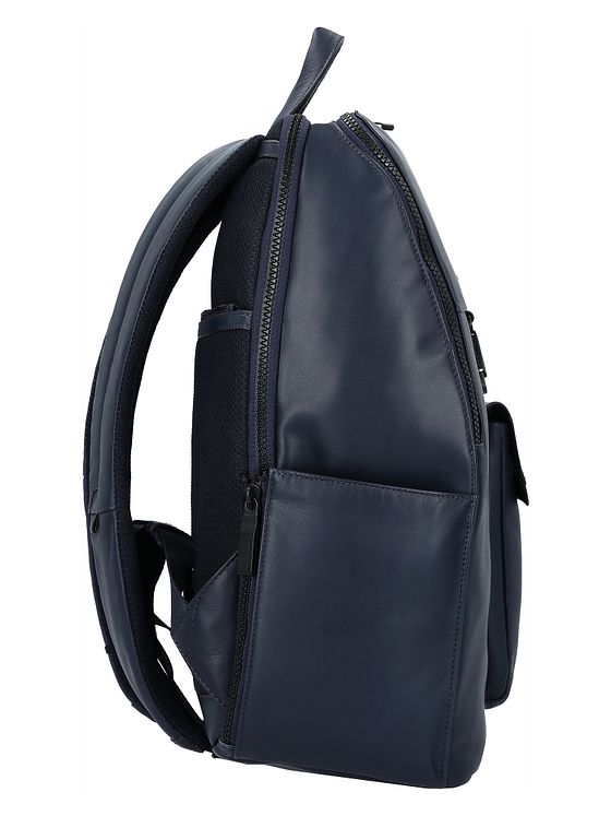 Piquadro Zaino Daypack Læder 34 cm Laptoprum