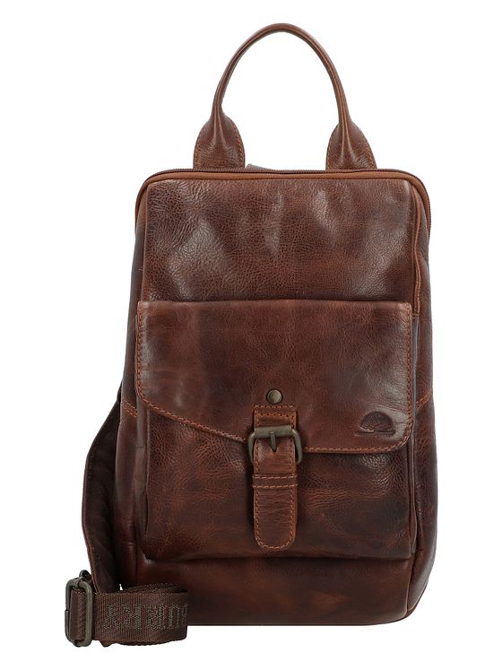 Greenburry Rugged Skuldertaske Læder 23 cm