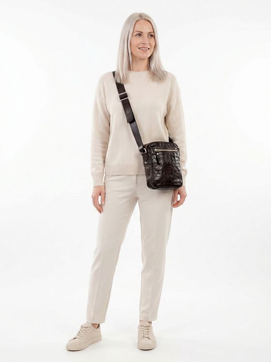 Campomaggi Fico Crossbody-laukku Nahka 19 cm