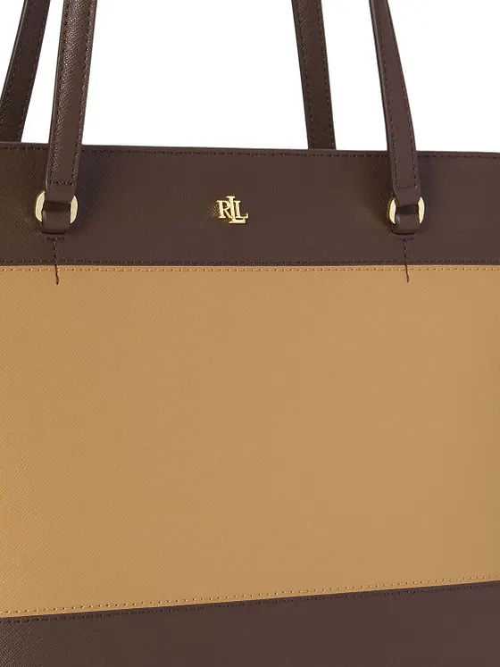 Lauren Ralph Lauren Karly Bolsa de hombro Piel natural 26 cm Lauren Ralph Lauren Karly Bolsa de hombro Piel natural 26 cm
