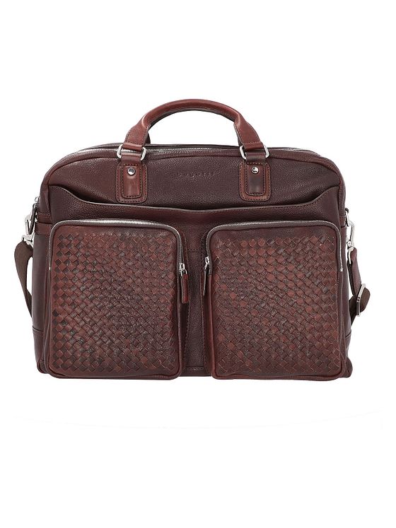 bugatti Vævet dokumentmappe i læder 48 cm