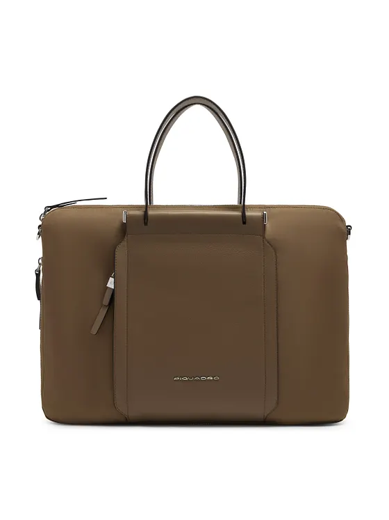 Piquadro Lyra Portfölj Läder 42 cm Laptopfack med expansionsveck Piquadro Lyra Portfölj Läder 42 cm Laptopfack med expansionsveck