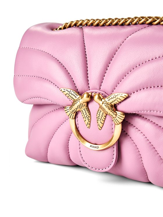 PINKO Love Puff Skuldertaske Læder 23 cm PINKO Love Puff Skuldertaske Læder 23 cm