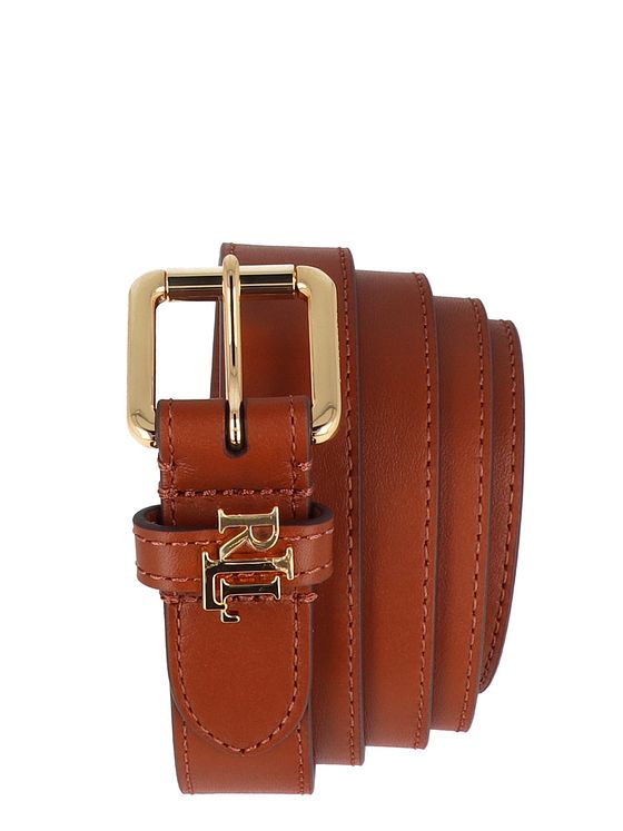 Lauren Ralph Lauren Logo Bælte Læder