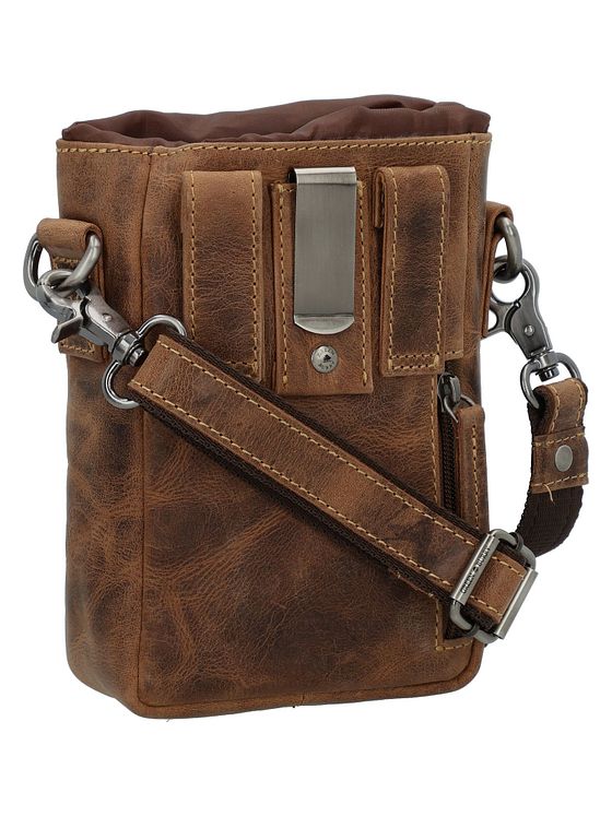 Greenburry Vintage Mini Bag skuldertaske Læder 13 cm