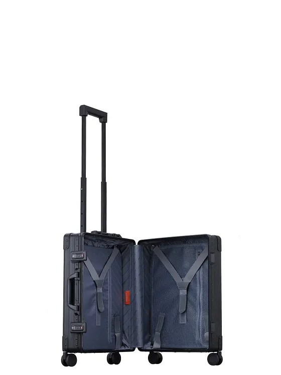 Aleon 21 Inrikes 4-hjulig kabinväska i Aluminium, 55 cm, med laptopfack Aleon 21 Inrikes 4-hjulig kabinväska i Aluminium, 55 cm, med laptopfack